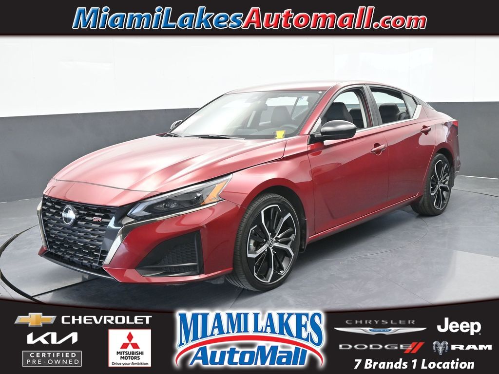 Red (Scarlet Ember) 2024 Nissan Altima Sedan Front-Wheel Drive Continuously Variable Transmission