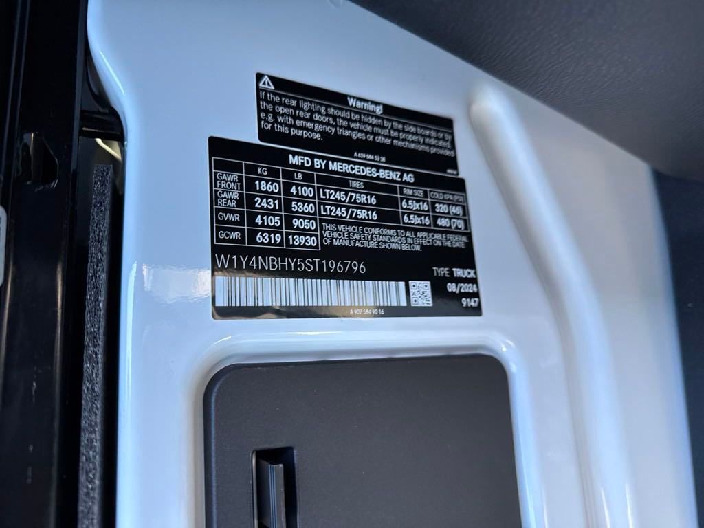 2025 Mercedes-Benz Sprinter 2500 Cargo 144 WB White at John Sisson Motors