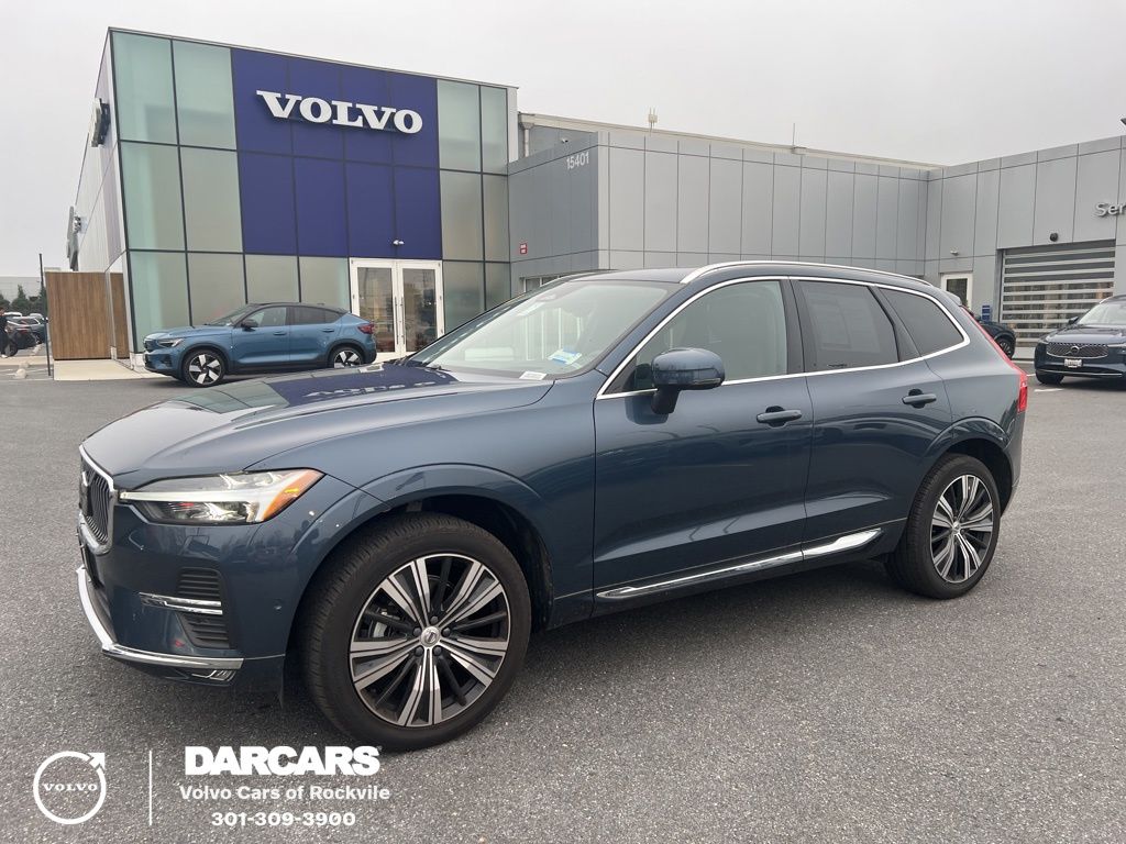 Denim Blue Metallic 2023 Volvo XC60 B5 Ultimate Bright Theme AWD SUV / Crossover All-Wheel Drive Automatic