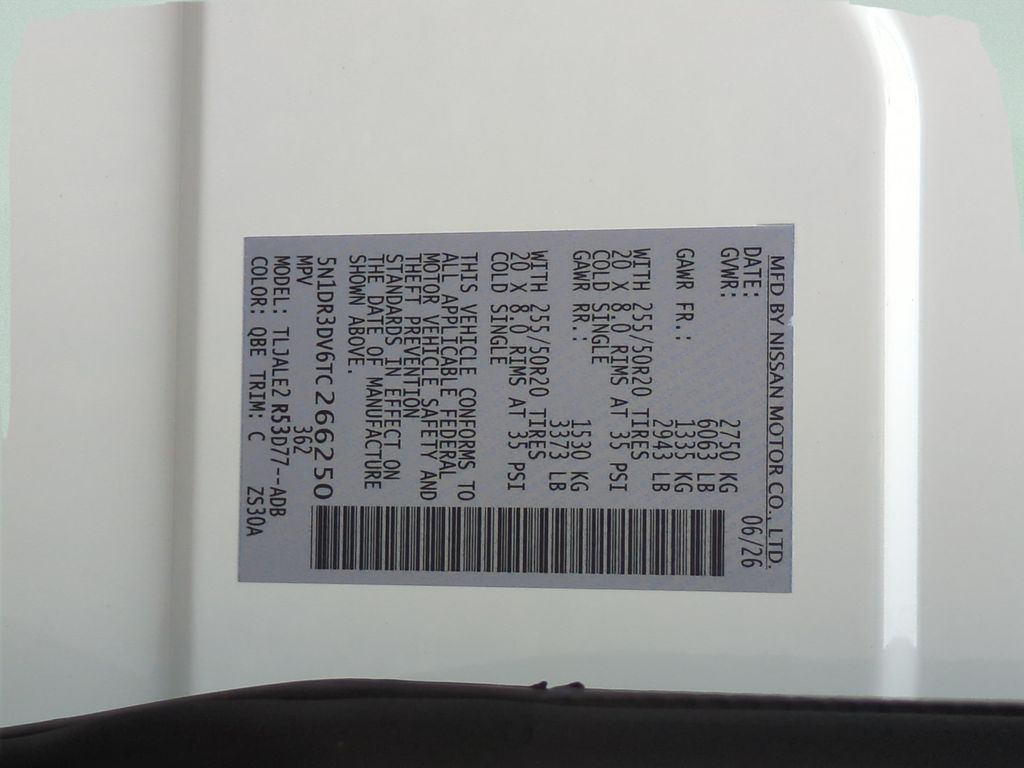 New 2026 White Nissan Platinum image 25