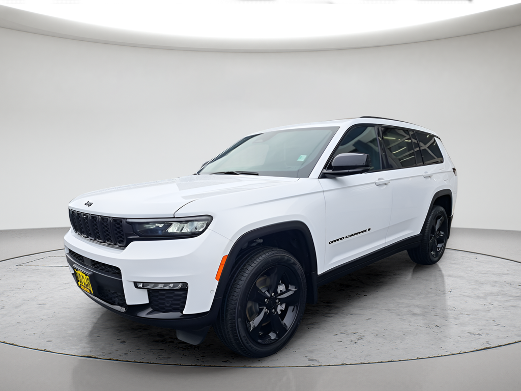 Bright White Clearcoat 2025 Jeep Grand Cherokee L Limited 4WD SUV / Crossover Four-Wheel Drive 8-Speed Automatic