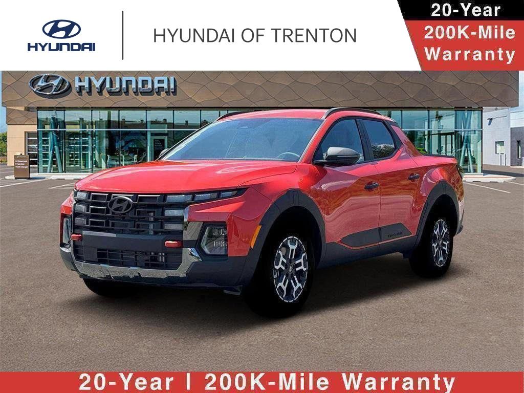 Canyon Red 2026 Hyundai Santa Cruz XRT Crew Cab AWD Pickup Truck All-Wheel Drive 8-Speed Automatic