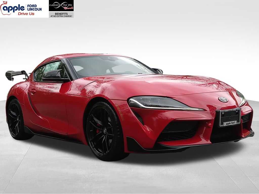 Renaissance Red 2020 Toyota Supra 3.0 RWD Coupe Rear-Wheel Drive 8-Speed Automatic