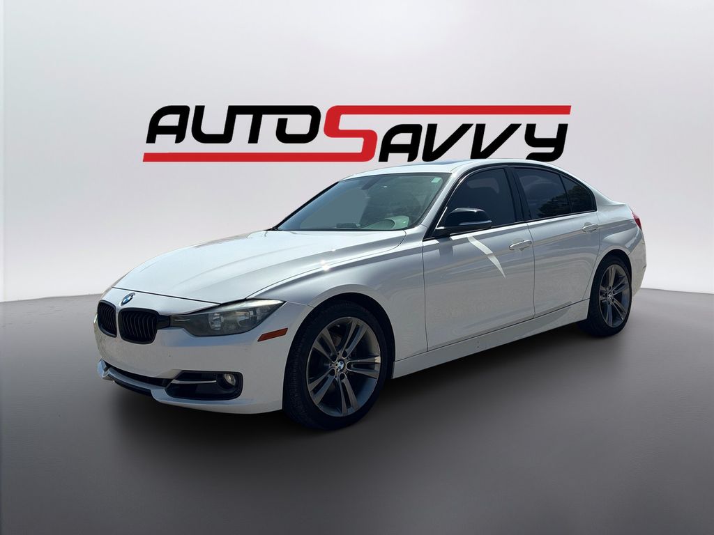 Alpine White 2015 BMW 3 Series Sedan Rear-Wheel Drive 8-Speed Automatic