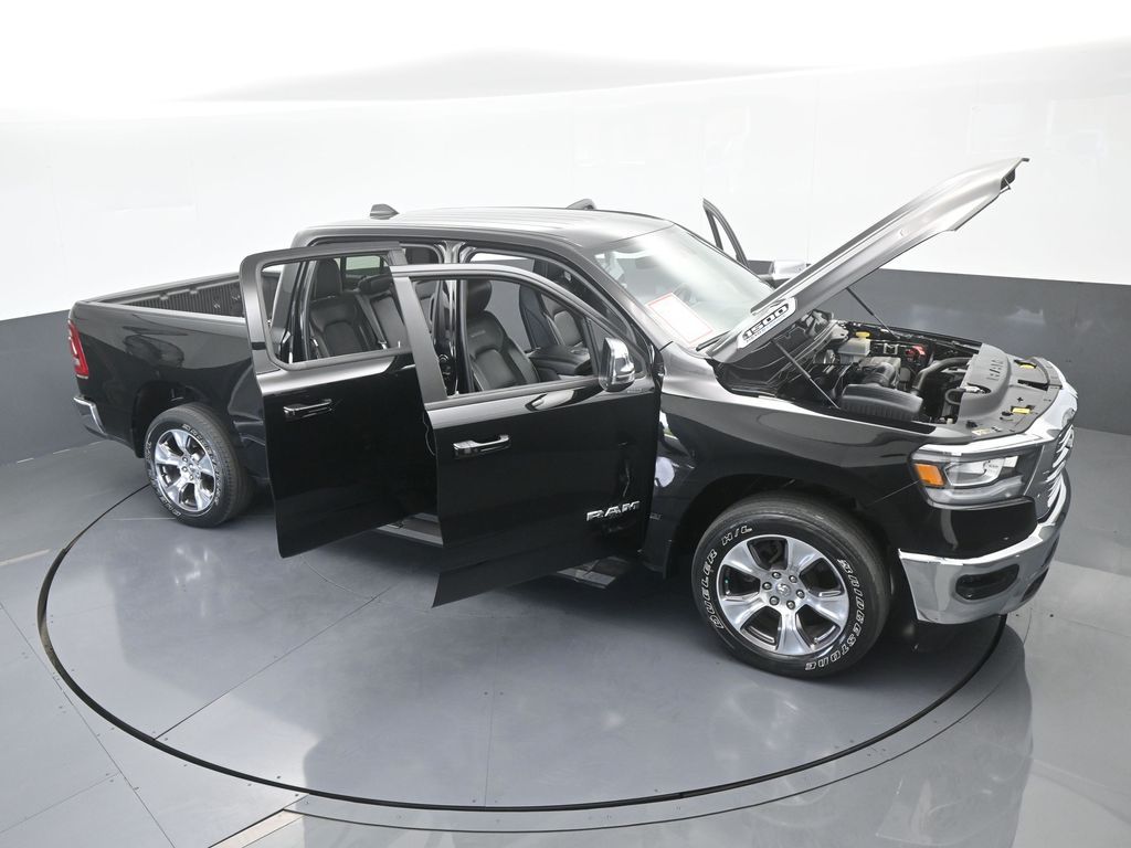 Used 2023 Diamond Black Crystal Pearlcoat Ram Laramie image 78