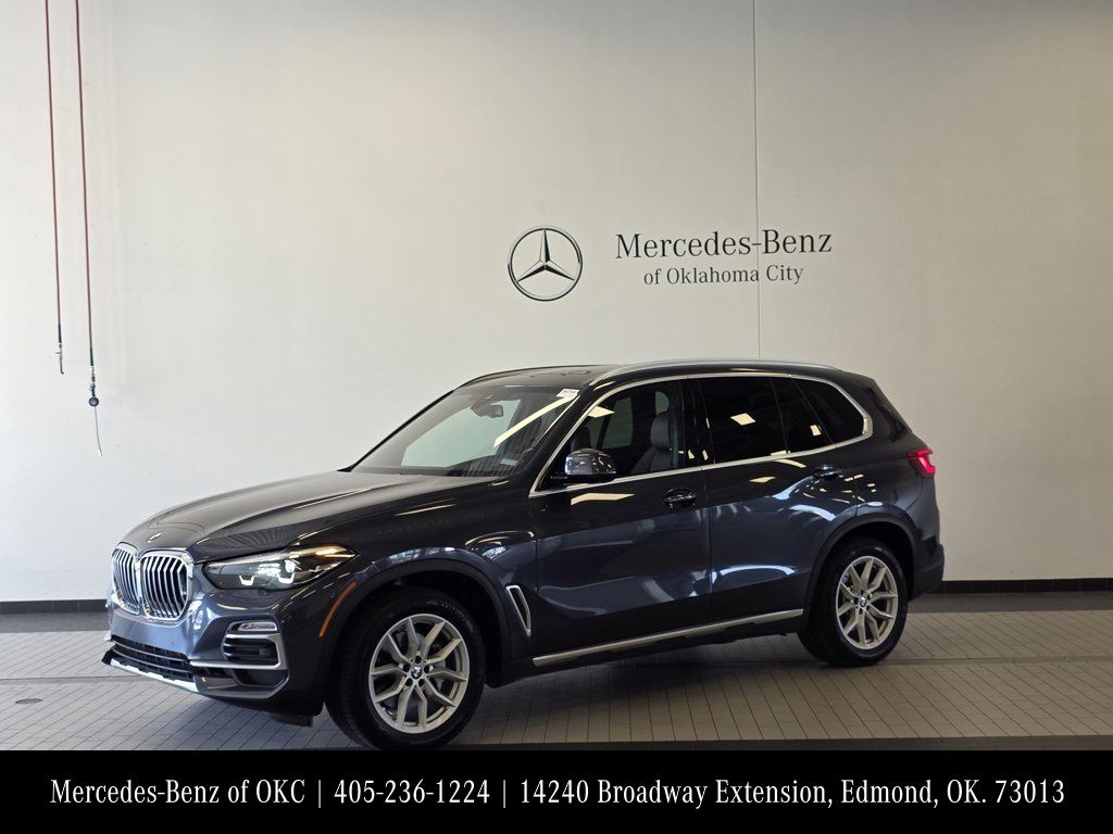 Arctic Gray Metallic 2020 BMW X5 sDrive40i RWD SUV / Crossover Rear-Wheel Drive 8-Speed Automatic