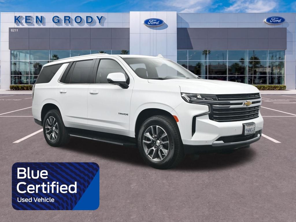 Summit White 2023 Chevrolet Tahoe SUV / Crossover 4X2