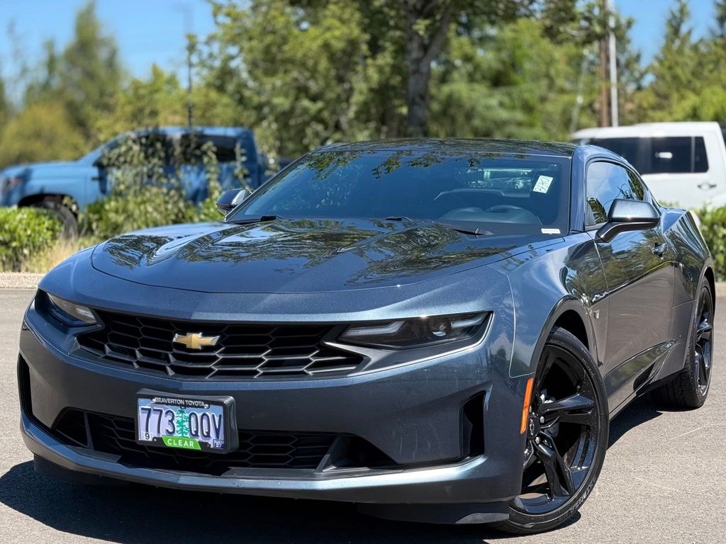 Shadow Gray Metallic 2020 Chevrolet Camaro Coupe Rear-Wheel Drive 8-Speed Automatic