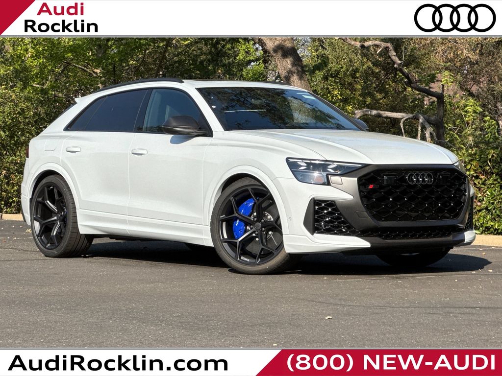 Glacier White Metallic 2027 Audi RS Q8 SUV / Crossover All-Wheel Drive 8-Speed Automatic