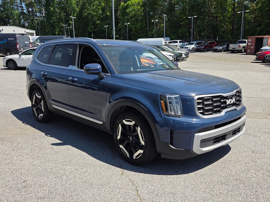 Midnight Lake Blue 2025 Kia Telluride S FWD SUV / Crossover Front-Wheel Drive 8-Speed Automatic