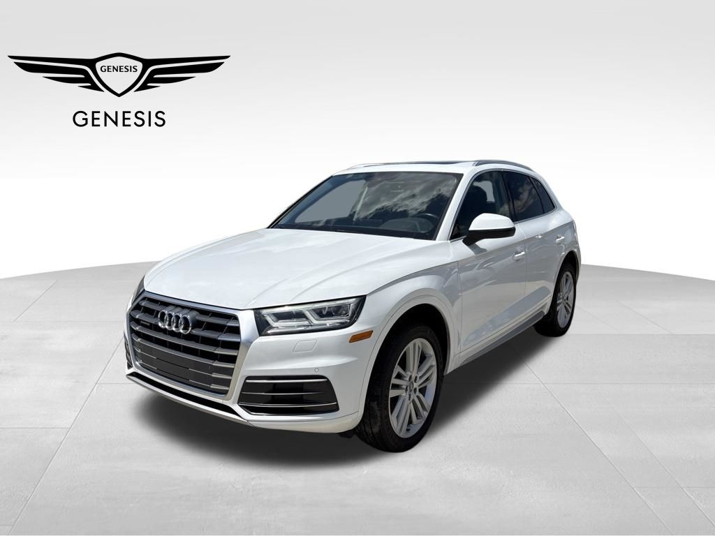 Ibis White 2018 Audi Q5 SUV / Crossover All-Wheel Drive 7-Speed Automatic