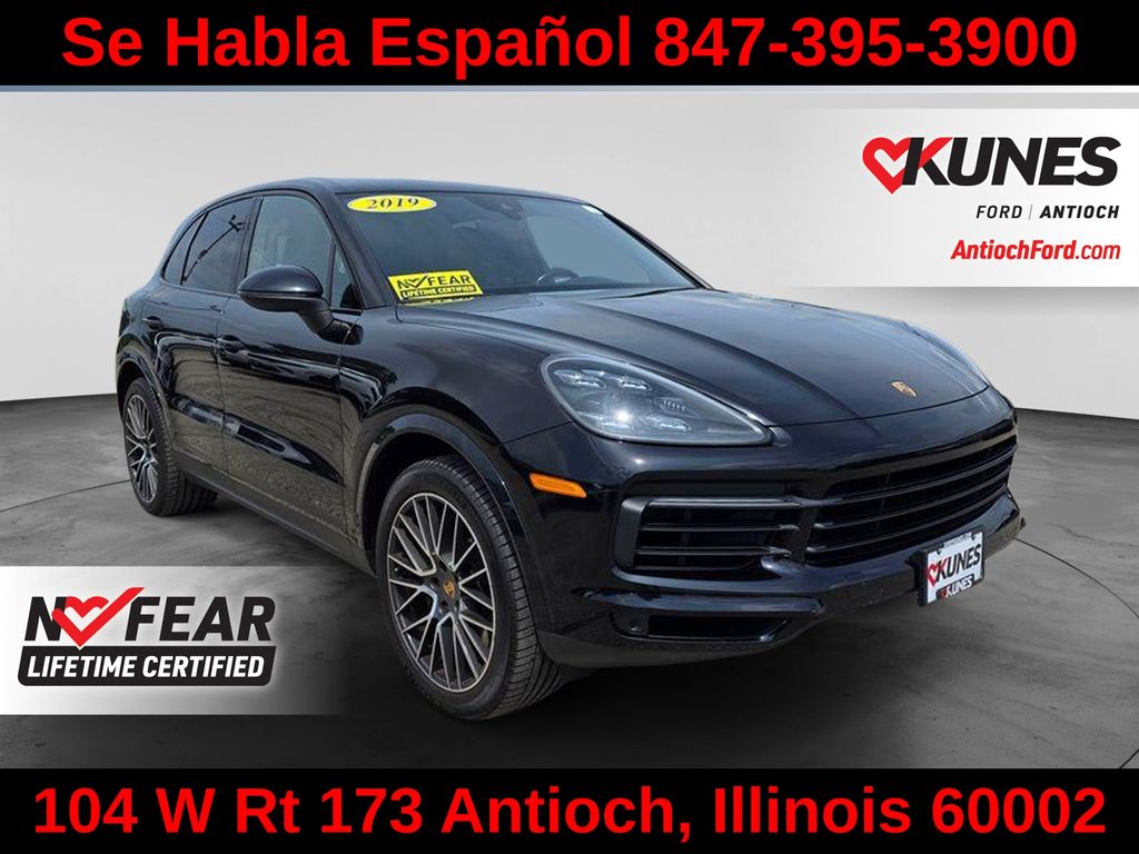 Black 2019 Porsche Cayenne SUV / Crossover All-Wheel Drive 8-Speed Automatic
