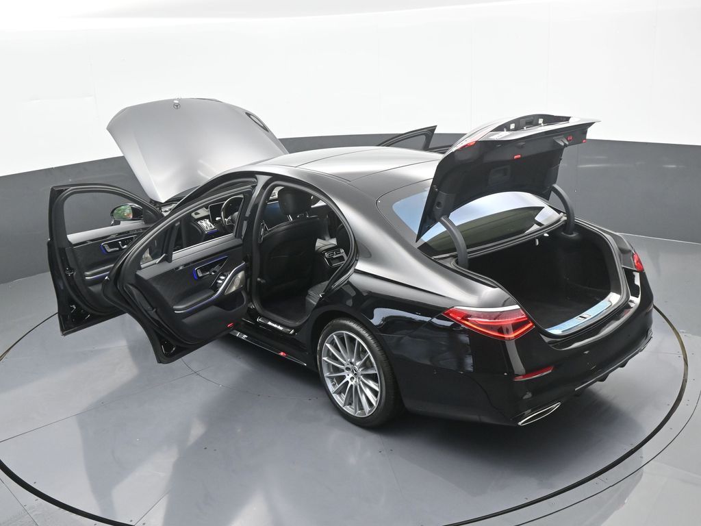 Used 2021 Obsidian Black/designo Diamon White Mercedes-Benz S 580 image 77