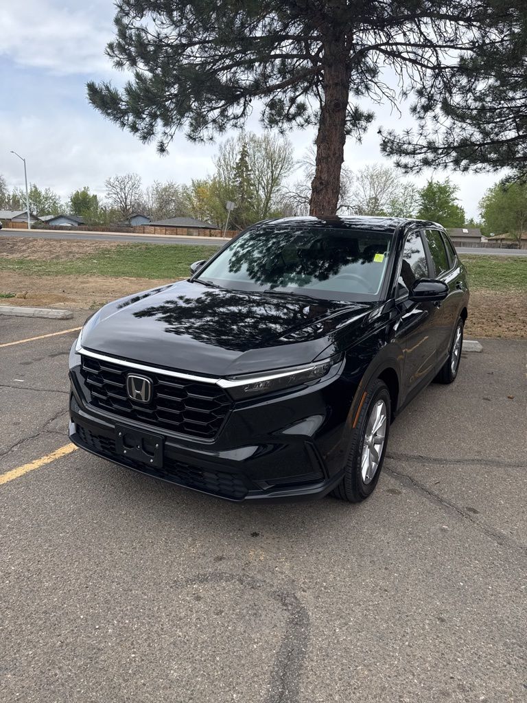 Black 2024 Honda CR-V EX AWD SUV / Crossover All-Wheel Drive Continuously Variable Transmission