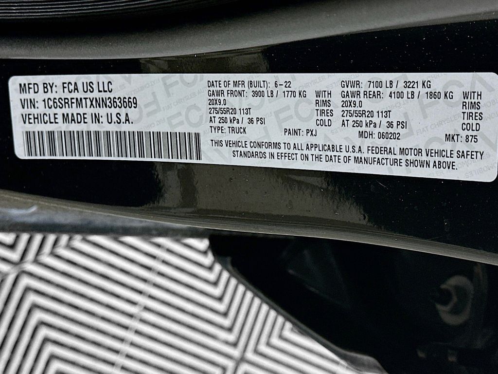 Used 2022 Black Ram Big Horn/Lone Star image 37