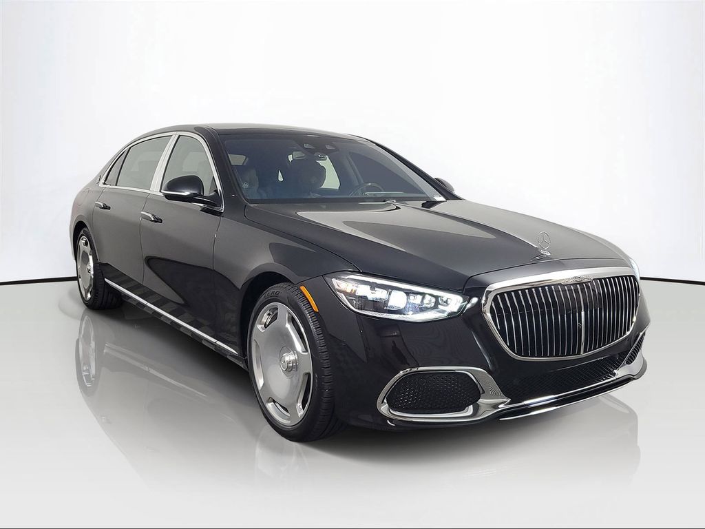 Obsidian Black Metallic 2026 Mercedes-Benz S-Class Sedan All-Wheel Drive 9-Speed Automatic