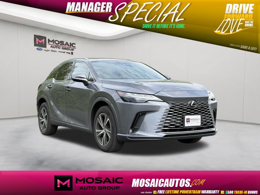 Gray Pearl 2023 Lexus RX SUV / Crossover All-Wheel Drive 8-Speed Automatic