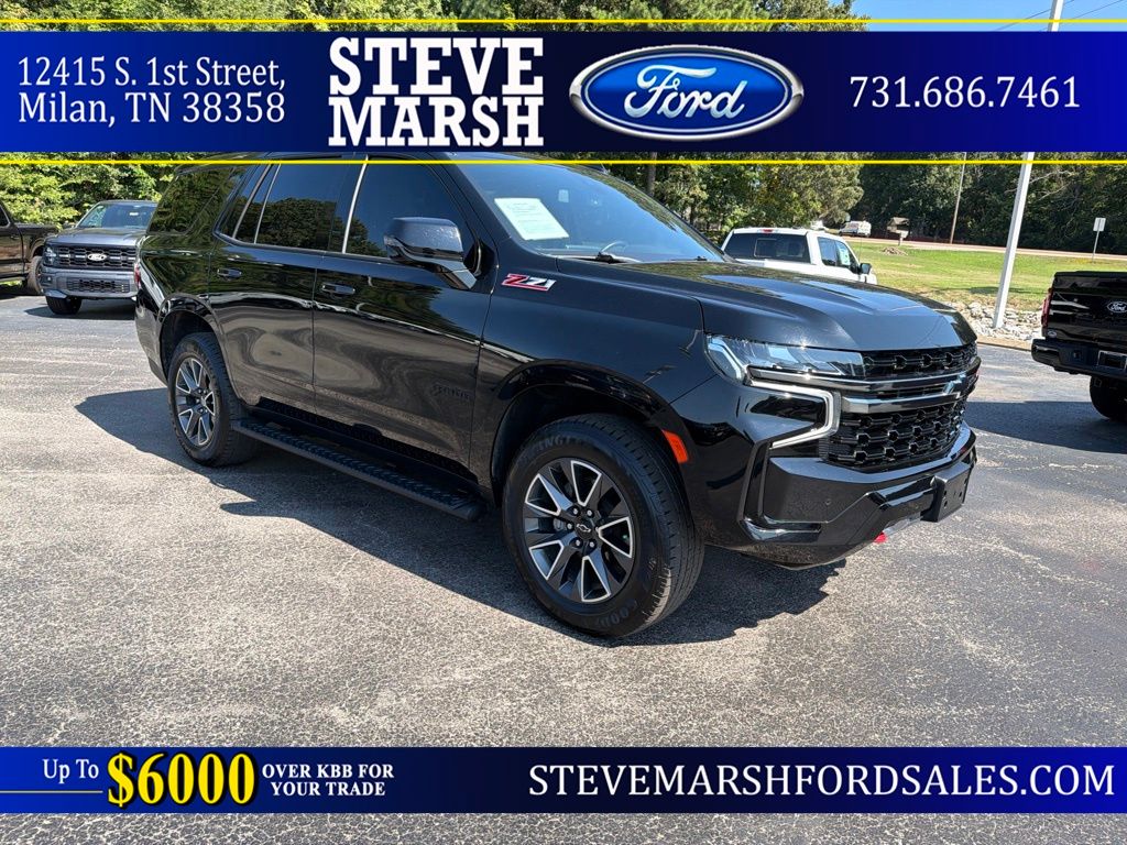Black 2022 Chevrolet Tahoe SUV / Crossover Four-Wheel Drive 