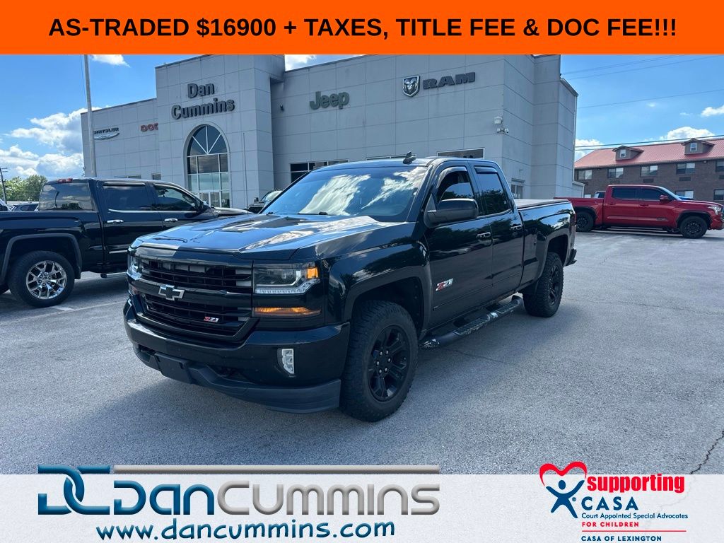  2016 Chevrolet Silverado 1500 LT Double Cab 4WD   