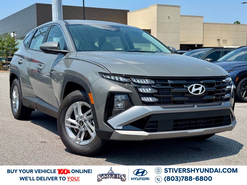 Hampton Gray 2026 Hyundai Tucson SUV / Crossover Front-Wheel Drive 8-Speed Automatic