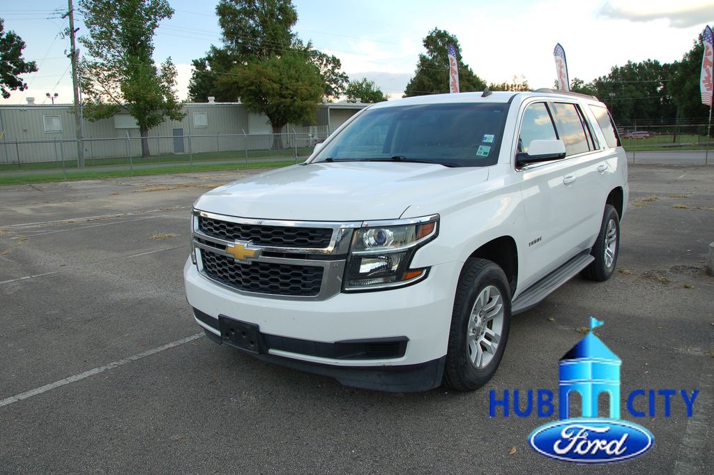 Summit White 2015 Chevrolet Tahoe SUV / Crossover 4X2 6-Speed Automatic Overdrive