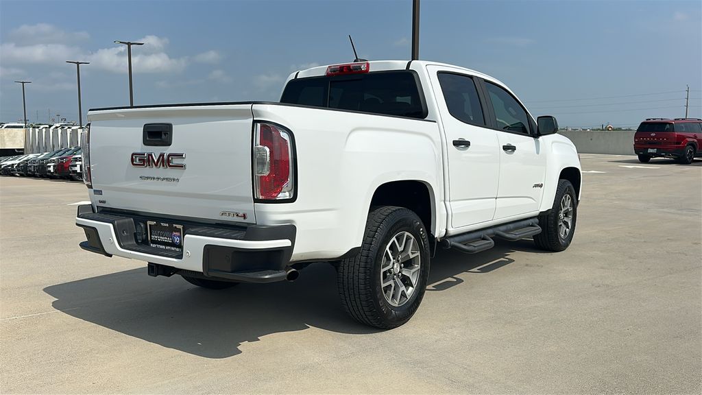 2021 GMC Canyon AT4 w/Leather White at AutoSavvy Houston Southwest