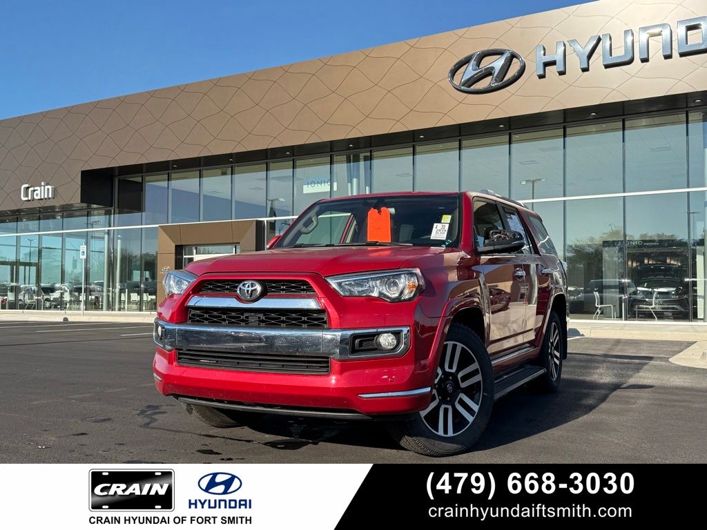 Barcelona Red 2019 Toyota 4Runner Limited SUV / Crossover 4X2 5-Speed Automatic Overdrive