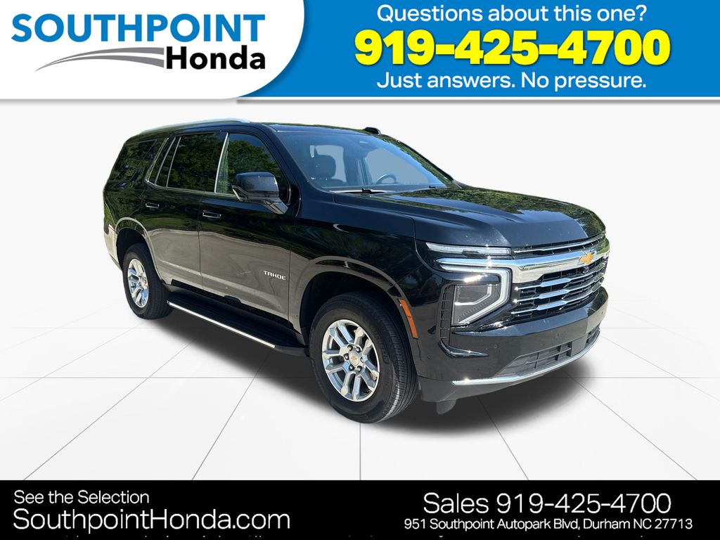 Black 2025 Chevrolet Tahoe SUV / Crossover Four-Wheel Drive 