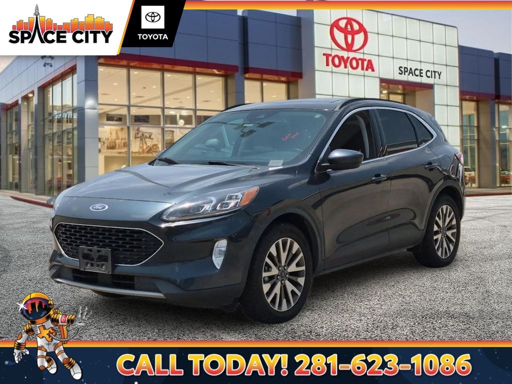 Stone Blue Metallic 2022 Ford Escape SUV / Crossover All-Wheel Drive 8-Speed Automatic