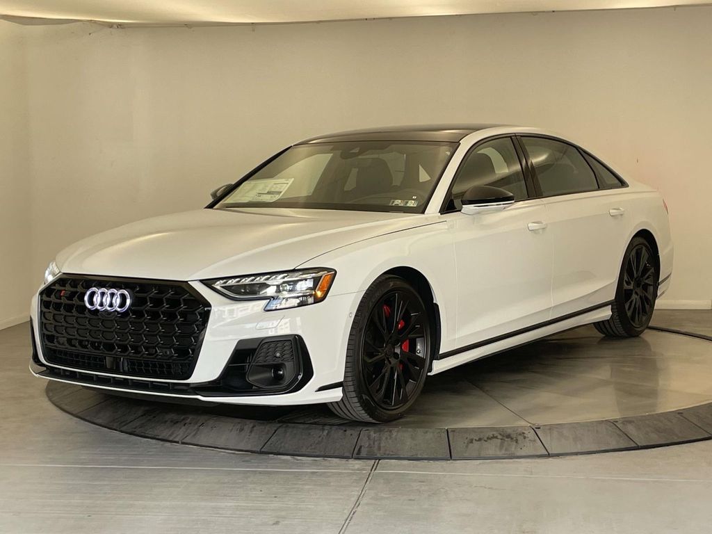 White 2026 Audi S8 Sedan All-Wheel Drive 8-Speed Automatic