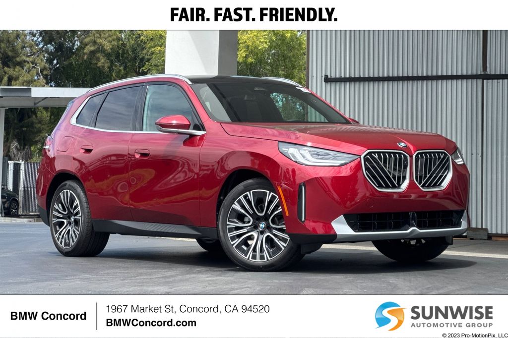 Vegas Red Metallic 2026 BMW X3 SUV / Crossover All-Wheel Drive 8-Speed Automatic