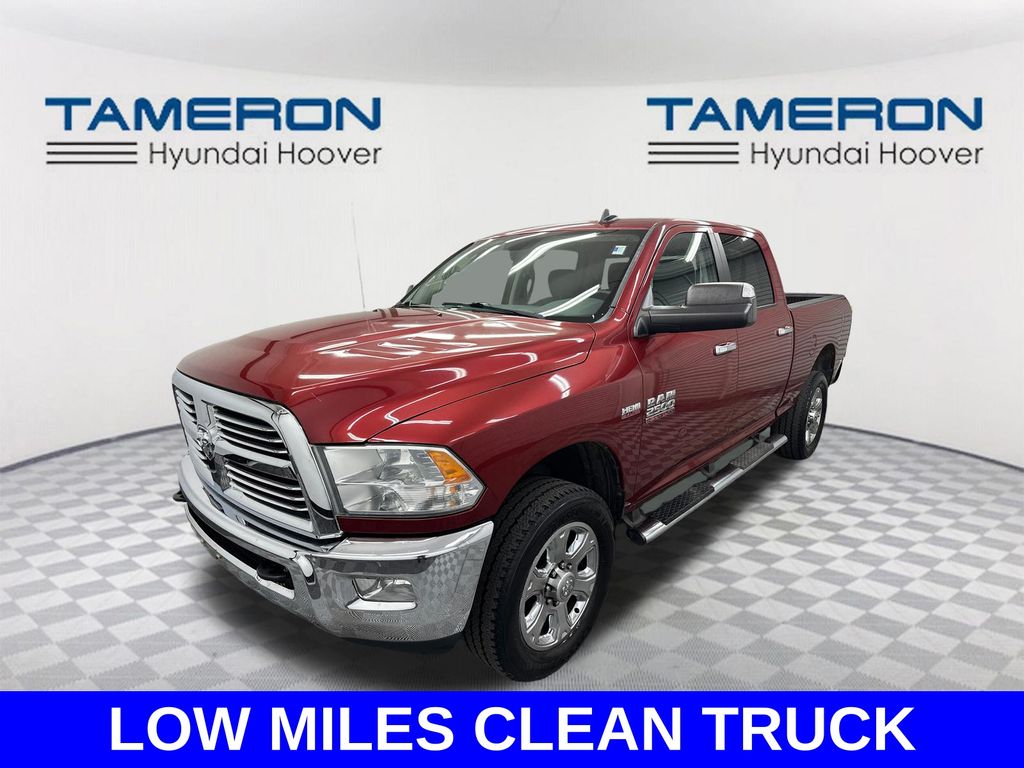 Deep Cherry Red Crystal Pearlcoat 2014 RAM 2500 Big Horn Crew Cab 4WD Pickup Truck Four-Wheel Drive 6-Speed Automatic