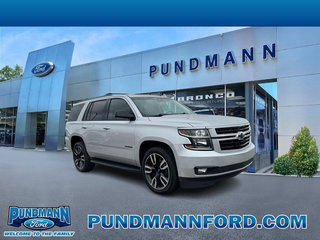 Silver Ice Metallic 2018 Chevrolet Tahoe SUV / Crossover Four-Wheel Drive Automatic