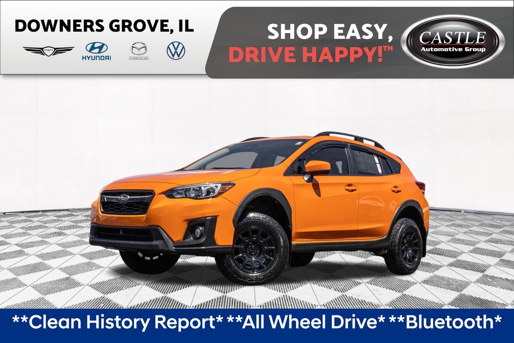 Sunshine Orange 2018 Subaru Crosstrek SUV / Crossover All-Wheel Drive Continuously Variable Transmission