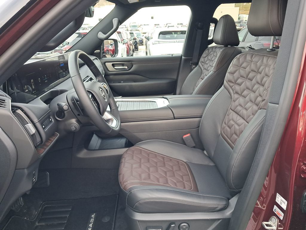 2026 Nissan Armada Platinum Red at John Sisson Motors