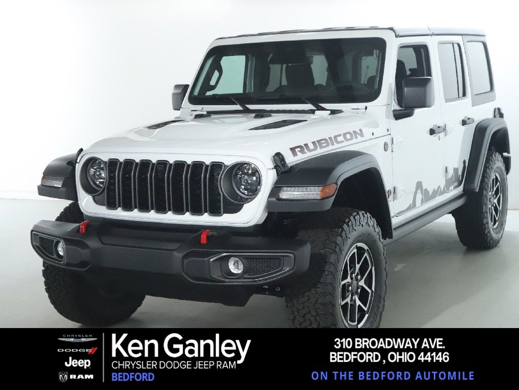 Bright White Clearcoat 2026 Jeep Wrangler SUV / Crossover Four-Wheel Drive 8-Speed Automatic