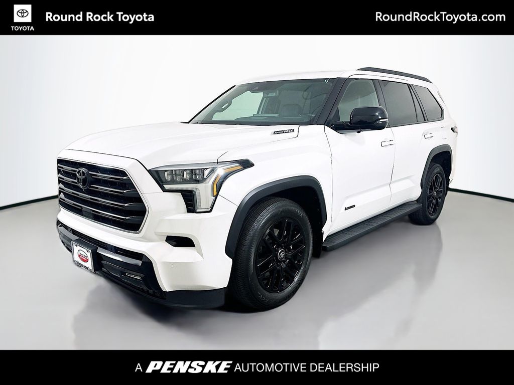 White (Wind Chill Pearl) 2025 Toyota Sequoia SUV / Crossover Four-Wheel Drive Automatic