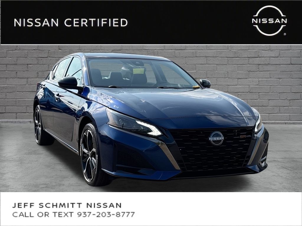 Deep Blue Pearl 2024 Nissan Altima Sedan All-Wheel Drive Continuously Variable Transmission