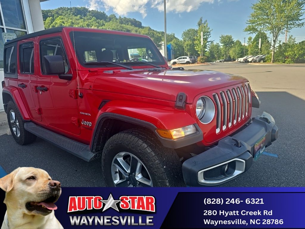 used 2020 Jeep Wrangler car, priced at $24,429