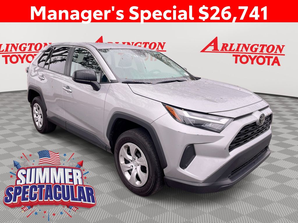Silver Sky Metallic 2024 Toyota RAV4 SUV / Crossover All-Wheel Drive 8-Speed Automatic