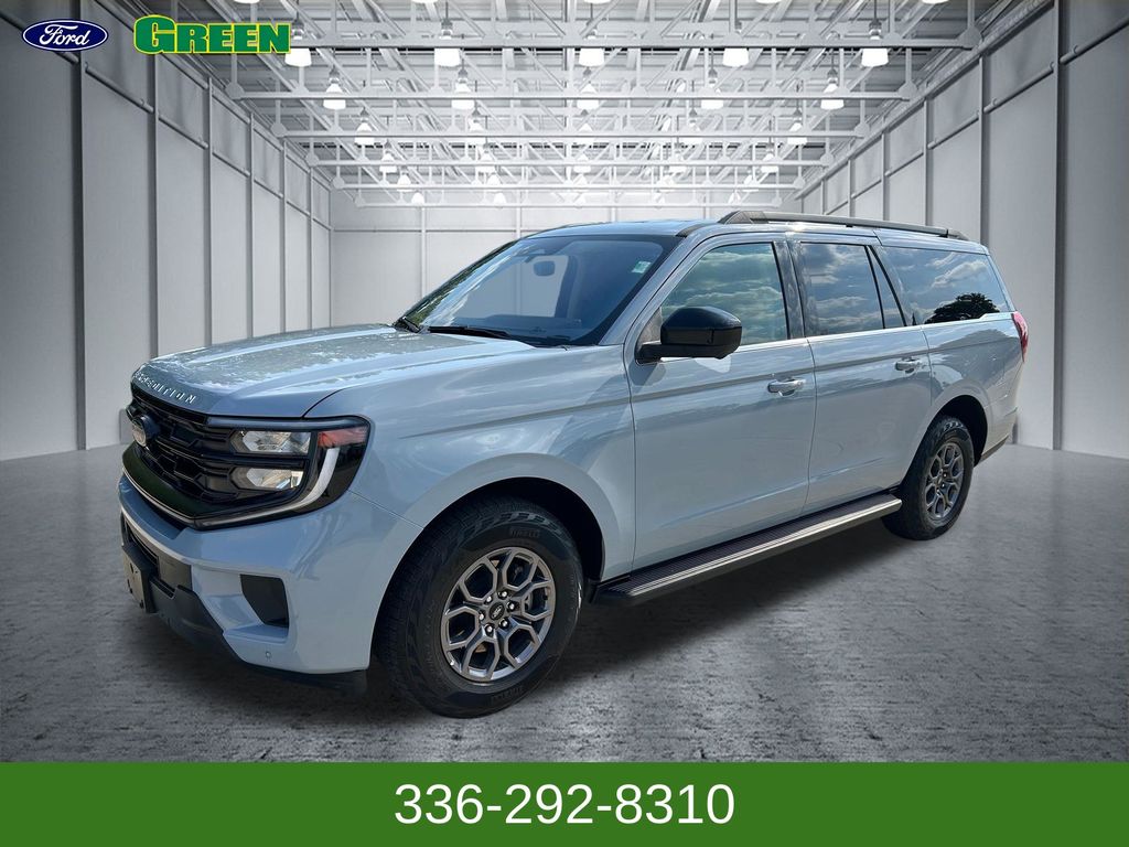 Glacier Gray Metallic TriCoat 2025 Ford Expedition SUV / Crossover Four-Wheel Drive Automatic