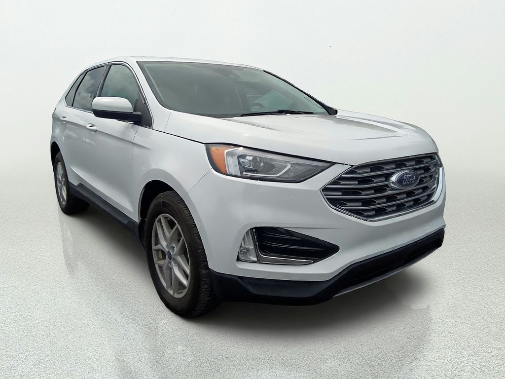 Oxford White 2022 Ford Edge SUV / Crossover All-Wheel Drive 8-Speed Automatic