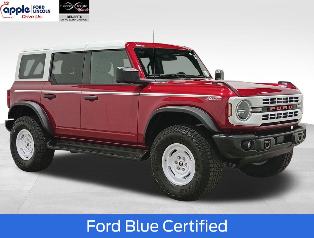 Ruby Red Metallic 2025 Ford Bronco SUV / Crossover Four-Wheel Drive Automatic
