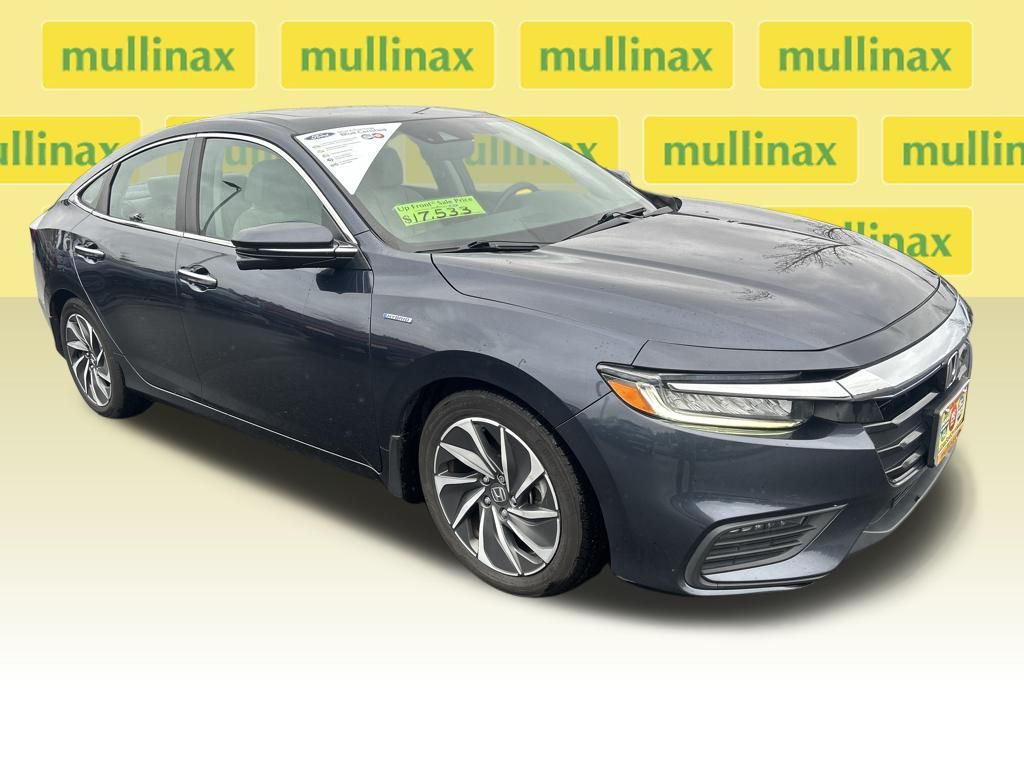 Cosmic Blue Metallic 2020 Honda Insight Touring Sedan FWD Sedan Front-Wheel Drive Continuously Variable Transmission