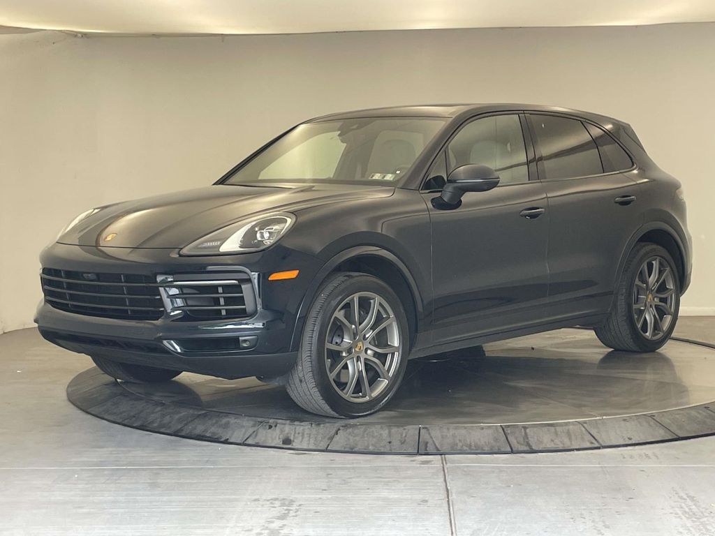 Moonlight Blue Metallic 2023 Porsche Cayenne Platinum Edition AWD SUV / Crossover All-Wheel Drive 8-Speed Automatic