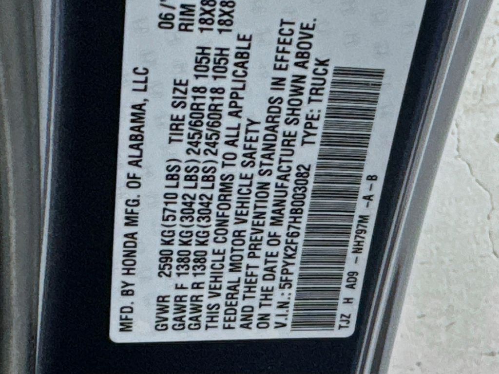 Used Car 2017 Honda Ridgeline  Rtl-t For Sale Under $20,000 In Austin, Texas