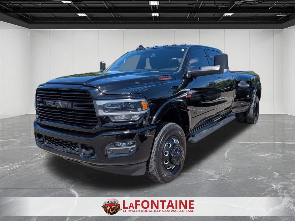 Diamond Black 2021 RAM 3500 Pickup Truck Four-Wheel Drive 6-Speed Automatic