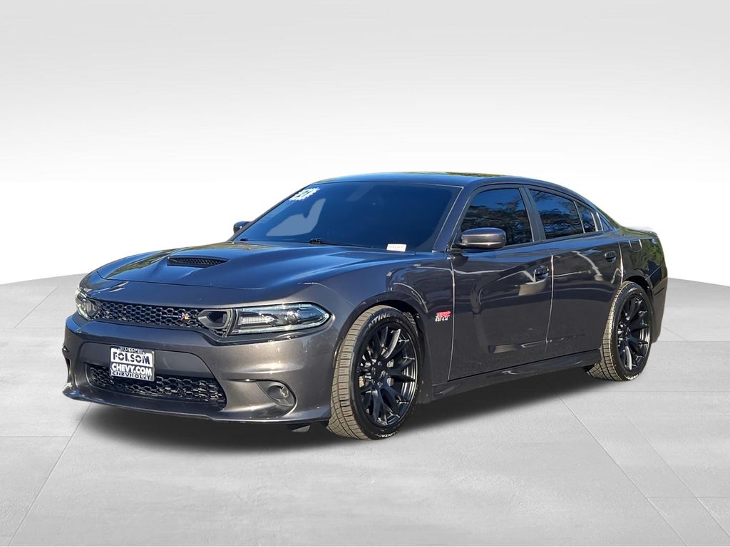 Gray (Granite Crystal Metallic Clearcoat) 2021 Dodge Charger Sedan Rear-Wheel Drive 8-Speed Automatic