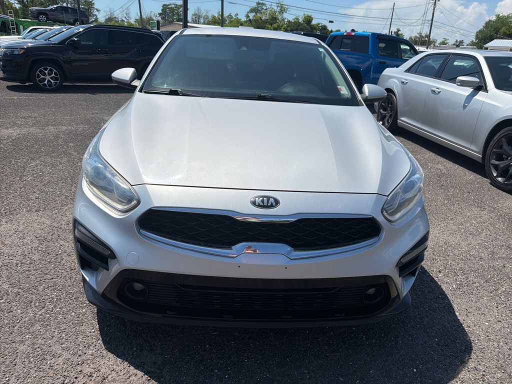 Silky Silver 2019 Kia Forte S FWD Sedan Front-Wheel Drive Continuously Variable Transmission
