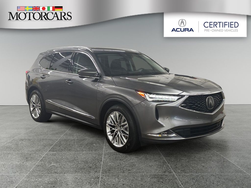 Black (Ebony) 2023 Acura MDX SUV / Crossover All-Wheel Drive Automatic